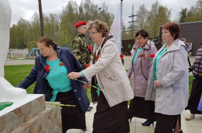 Торжественный митинг в честь 76-й годовщины Победы прошёл вчера на территории Соликамского завода «Урал»